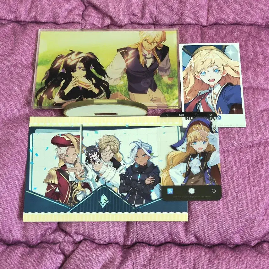 [BUNJANG] Lord of Heroes LOH Karthis Lambda Acrylic Plate Transparent Photocard Postcard Set / 로드오브히어로즈 로오히 카르티스 람다 아크릴 플레이트 투명포카 엽서