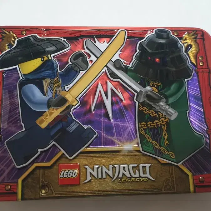 [BUNJANG] LEGO Ninjago Zalt vs. Rogue Jay Tin Case / 레고 닌자고 작트 vs 로그제이 틴케이스 새상품
