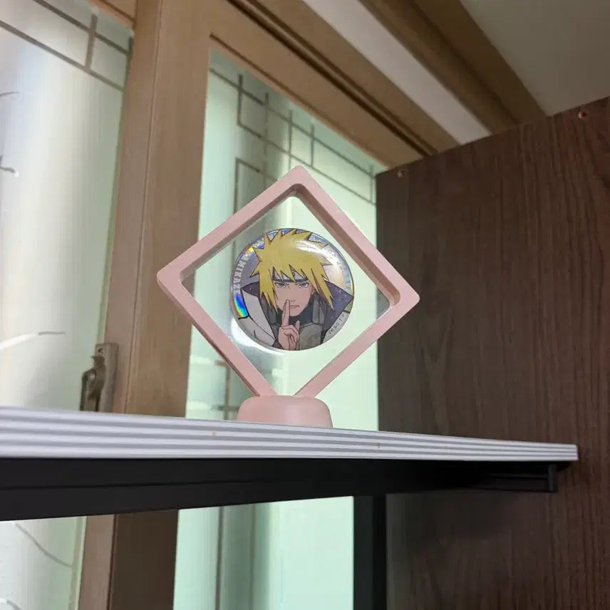 [BUNJANG] Naruto Minato Can Badge with Case / 나루토 미나토 캔뱃지 케이스 포함