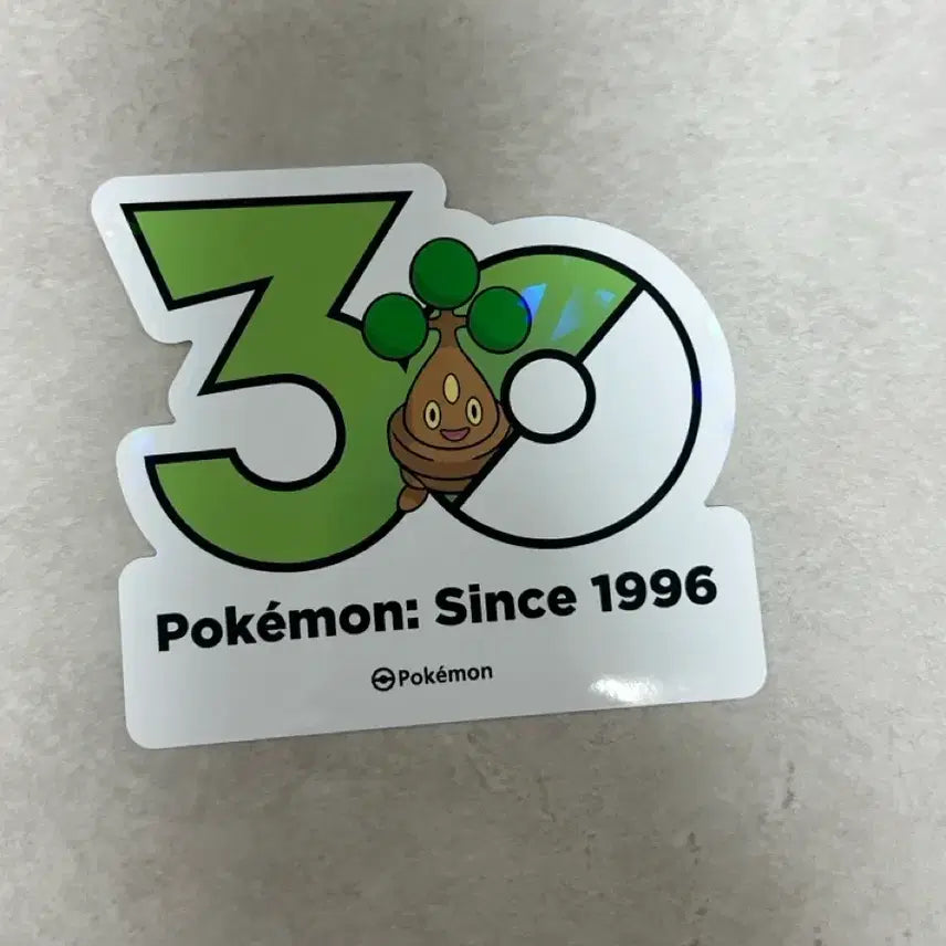 [BUNJANG] Pokemon 30th Anniversary Sticker Set / 꼬지지 포켓몬 30주년 스티커 올리브영