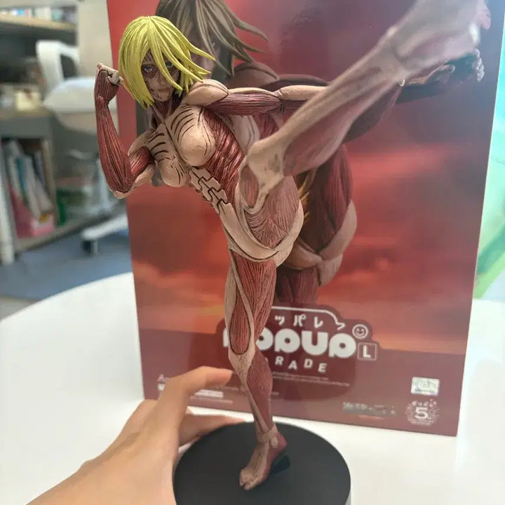 [BUNJANG] Good Smile Pop Up Parade Attack on Titan Annie Leonhart L Figure / 굿스마일 팝업퍼레이드 진격의 거인 애니 레온하트 L 피규어