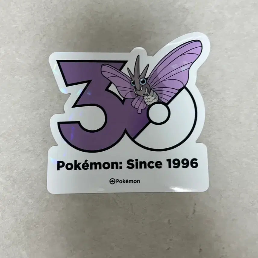 [BUNJANG] Donary Pokemon 30th Anniversary Sticker Set / 도나리 포켓몬 30주년 스티커 올리브영