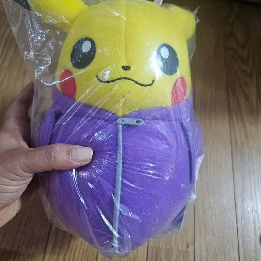 [BUNJANG] Pokemon Sleeping Bag Chu Toy / 포켓몬스터 침낭츄인형