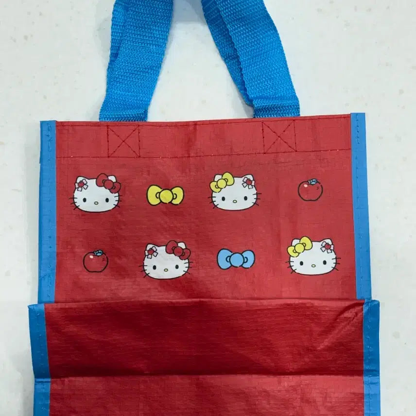 [BUNJANG] Hello Kitty Apple Cafe Reusable Bag / 헬로키티 애플카페 리유저블백