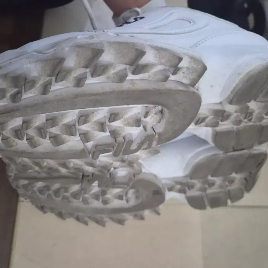 [BUNJANG] FILA Disruptor 2 Sneakers White / 휠라 FILA 디스럽터2 운동화 흰색250(240-245추천)