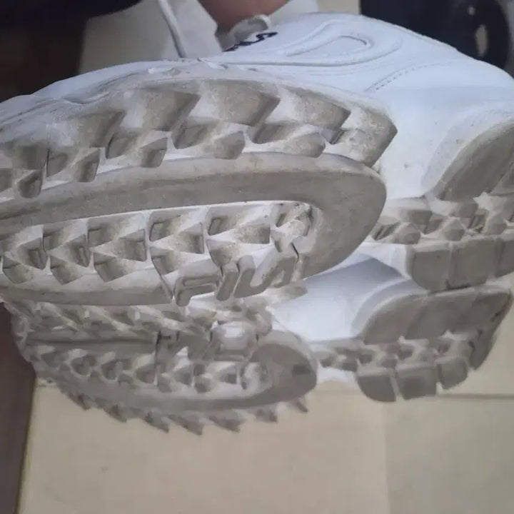 [BUNJANG] FILA Disruptor 2 Sneakers White / 휠라 FILA 디스럽터2 운동화 흰색250(240-245추천)