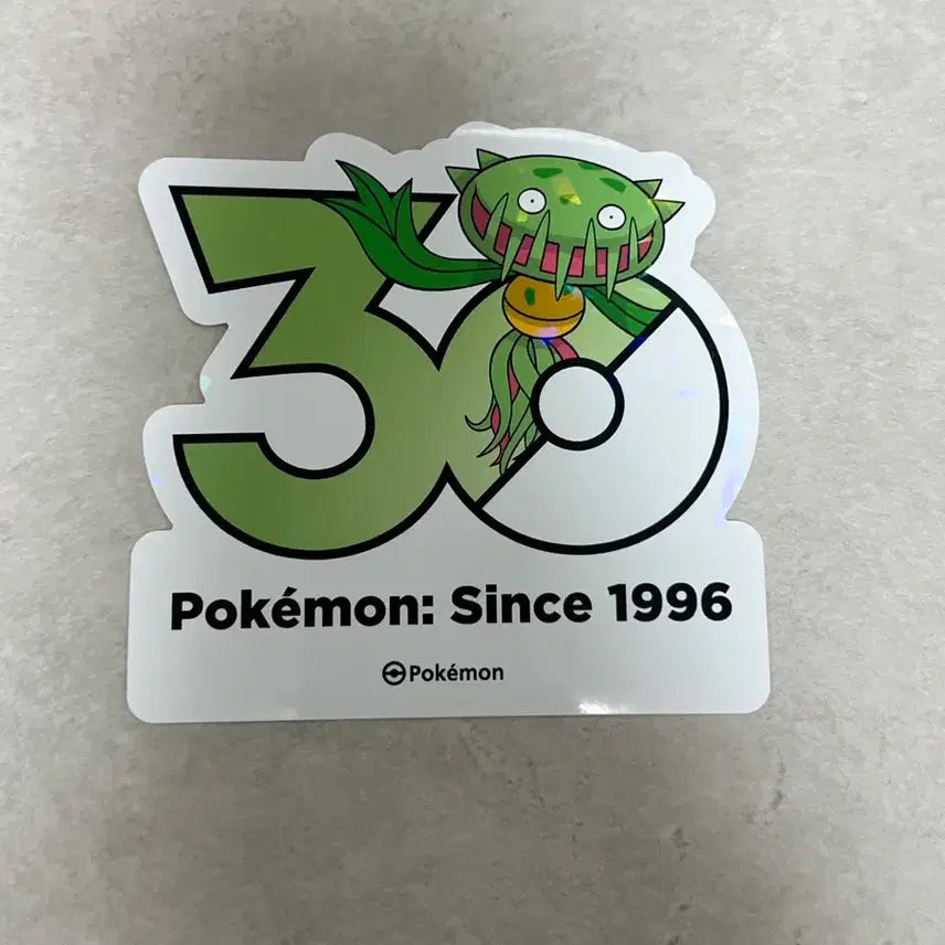 [BUNJANG] Pokemon 30th Anniversary Sticker Set / 무스틈니 포켓몬 30주년 스티커 올리브영