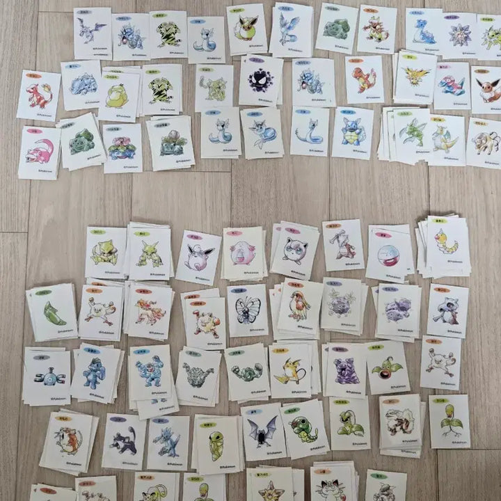 [BUNJANG] Pokemon Stickers / 포켓몬 띠부씰 판매