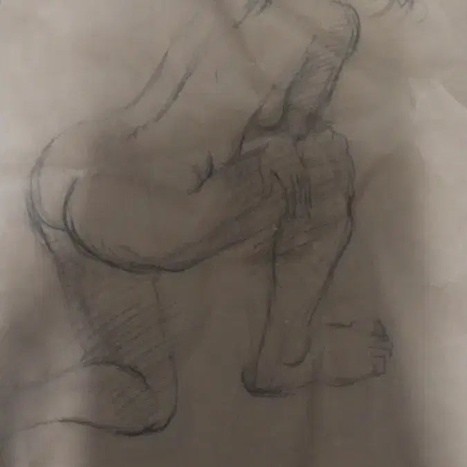 [BUNJANG] Human Figure Drawing Sketch Study / 인체 드로잉 습작 스케치 작품