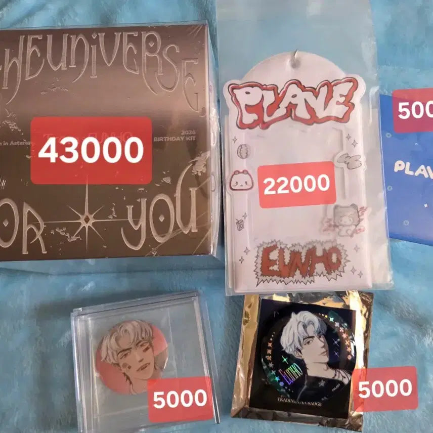 [BUNJANG] PLAVE Eunho Birthday Kit Bundle Set / 미개봉 PLAVE 은호 생일 키트 일괄로 판매