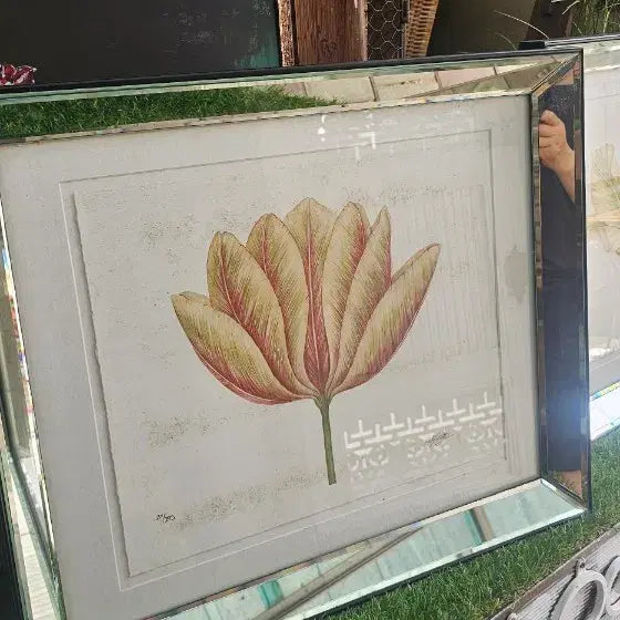 [BUNJANG] Watercolor Floral Art Print Framed / 판화액자