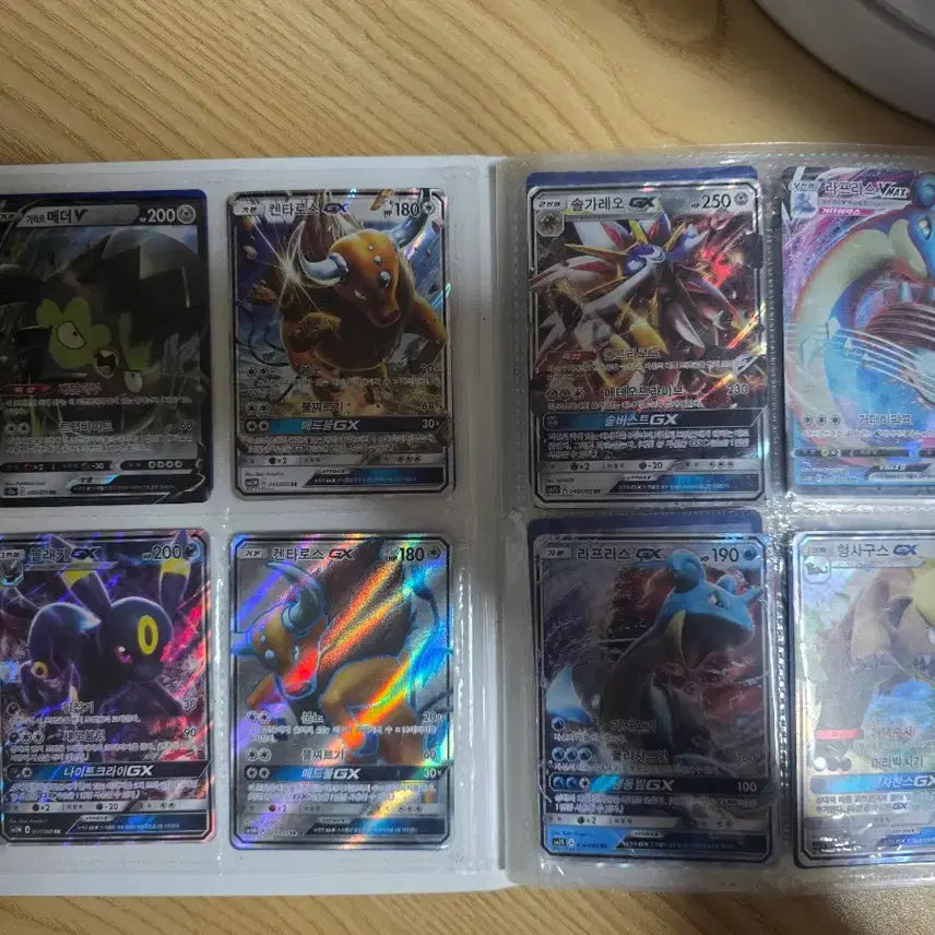 [BUNJANG] Pokemon Card Binder (XY Series) with Vintage Pokemon Cards / 카드 바인더 (XY) + 옛날 포켓몬 카드
