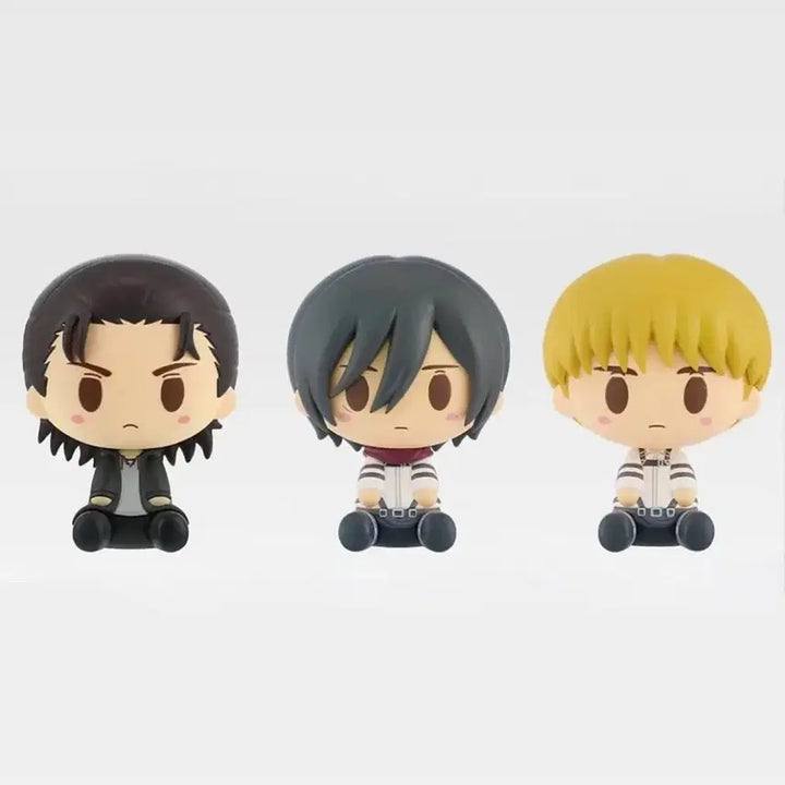 [BUNJANG] Attack on Titan Ichiban Kuji H Award Figure Set (Eren, Mikasa, Armin) / 진격의거인 각자의결의 제일복권 H상