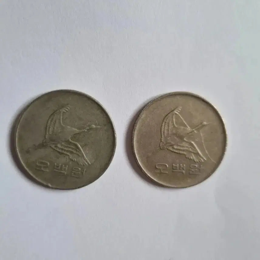 [BUNJANG] 1982 500 Won Coin (2x) / 500원동전