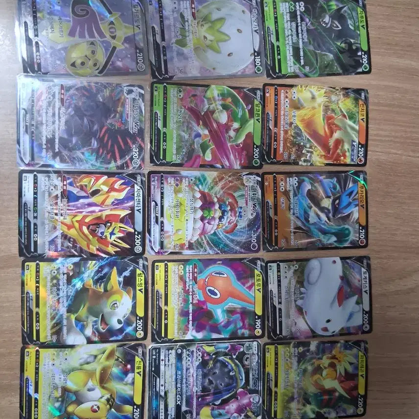 [BUNJANG] Ancient Pokémon Cards (99 types) Bundle Set / 특일,프로모 포함 고대 포켓몬카드99종 일괄판매