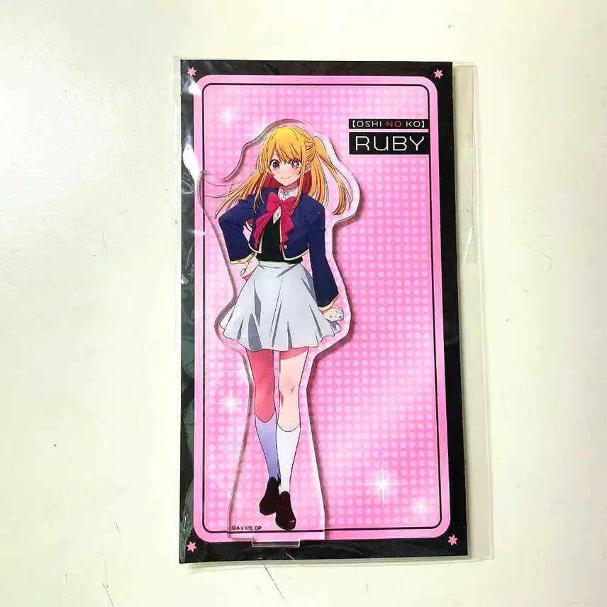 [BUNJANG] Oshi no Ko Ruby Hoshino School Uniform Acrylic Stand / 최애의 아이 루비 아크릴 스탠드 호시노 루비 교복
