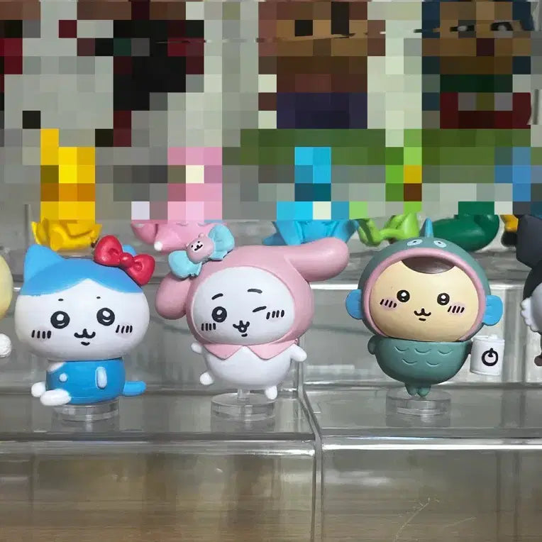 [BUNJANG] Chiikawa x Sanrio Collaboration Figure Set / 치이카와 산리오 콜라보