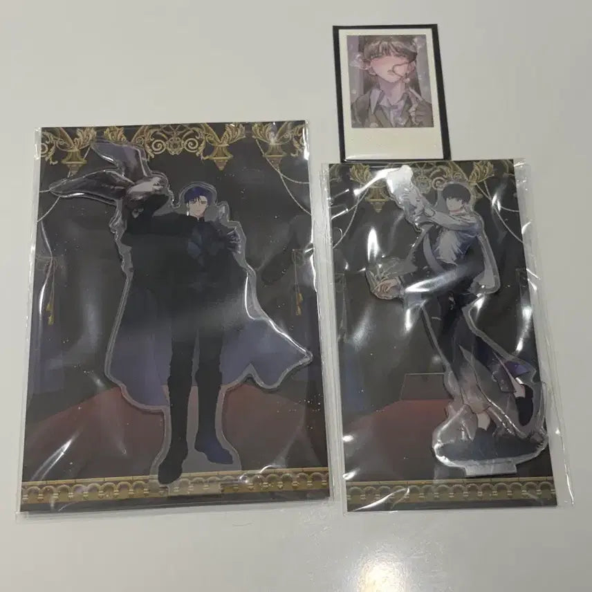 [BUNJANG] Demutj Pop-up Novel Acrylic Stand Ryu Cheongwoo, Bae Sejin, Bokgeo Polaroid / 데못죽 팝업 로판 아크릴 스탠드 류청우 배세진 복어님 폴라