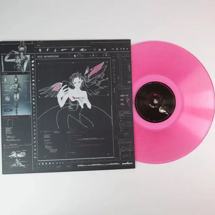 [BUNJANG] Grimes Miss Anthropocene Pink Limited Vinyl (Sealed) / Grimes- miss anthropocene 핑크 한정 바이닐 미개봉