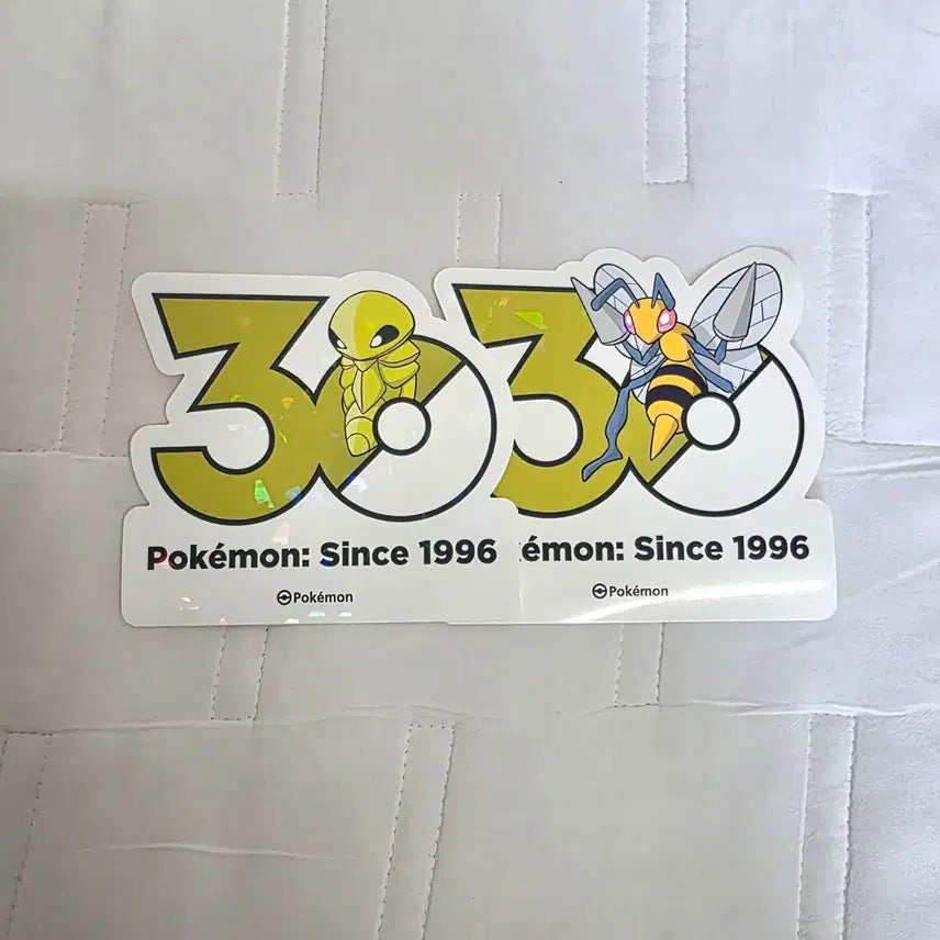 [SOLD OUT] 포켓몬 30주년 기념 스티커 딱충이 독침붕 포켓몬스터