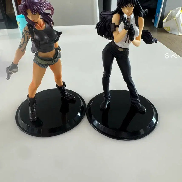 [BUNJANG] Black Lagoon Revy &amp; Roberta Figure Set - Ultra Rare / 블랙라군 레비 &amp; 로베르타 피규어 초희귀