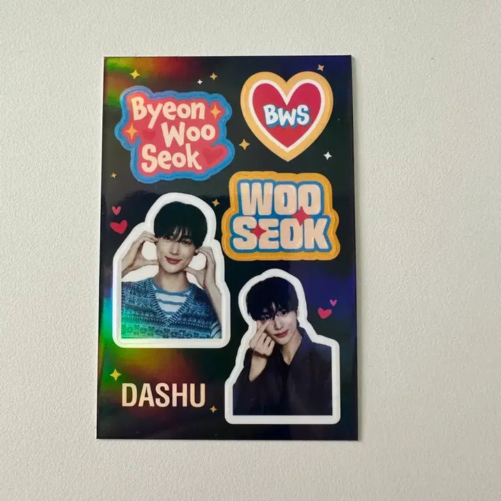 [BUNJANG] Byun Woo Seok Dashu Goods Sticker Set / 변우석 다슈 굿즈 스티커