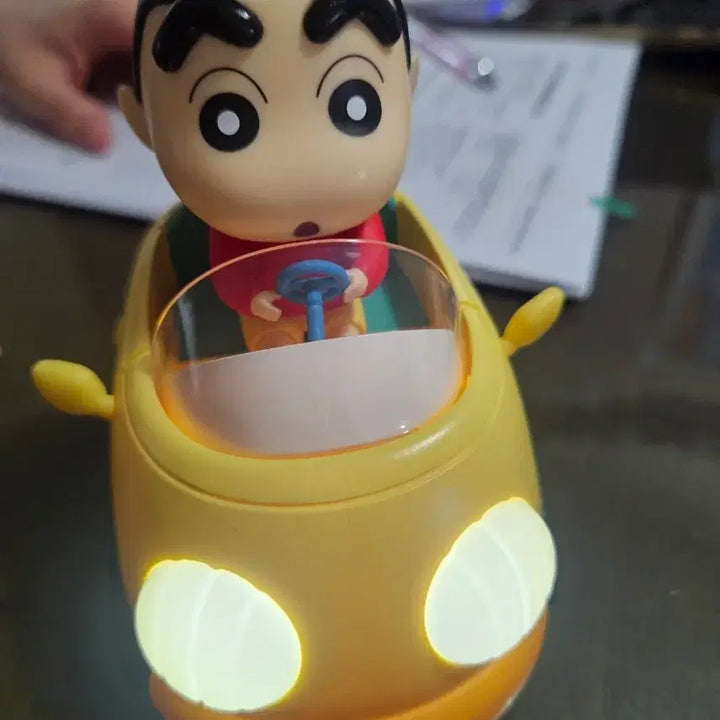 [BUNJANG] Shin-chan Car Toy Figure / 새제품) 짱구 자동차 장난감 피규어