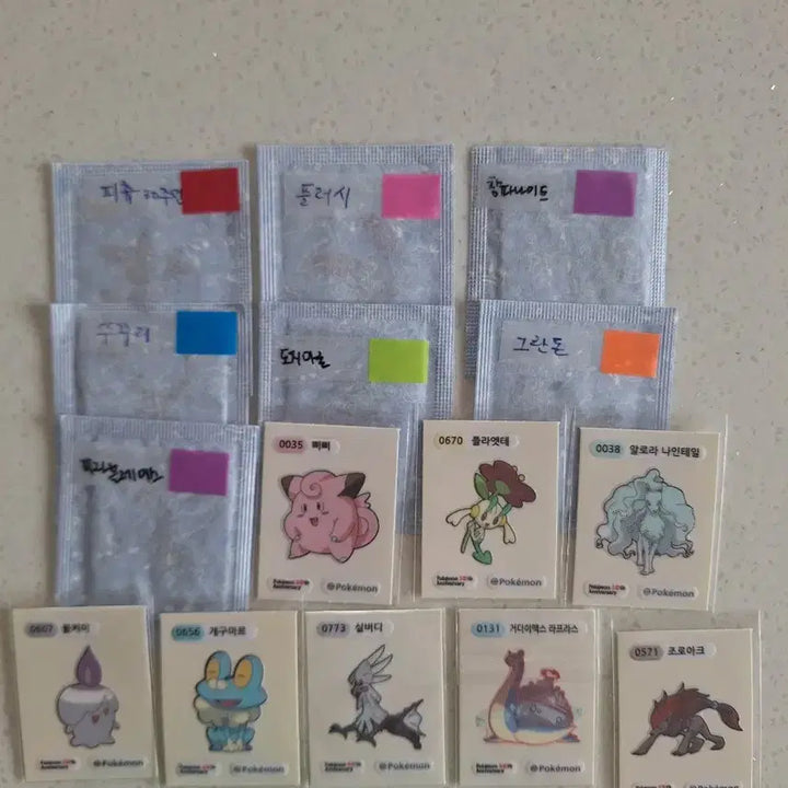 [BUNJANG] Pokemon 30th Anniversary Season 5 Sticker Exchange/Purchase / 포켓몬 30주년 시즌5 띠부씰 교환/구매