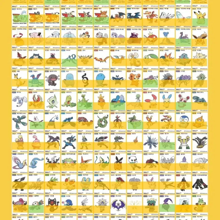 [BUNJANG] Pokemon 30th Anniversary Season 5 Sticker Exchange/Purchase / 포켓몬 30주년 시즌5 띠부씰 교환/구매
