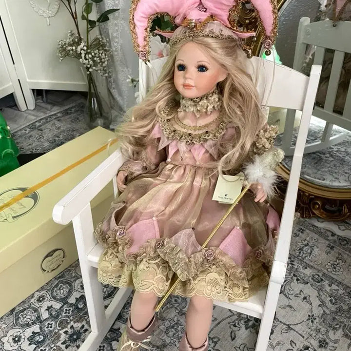 [BUNJANG] Vintage Porcelain Doll 28-inch / 빈티지 포세린인형 28인치