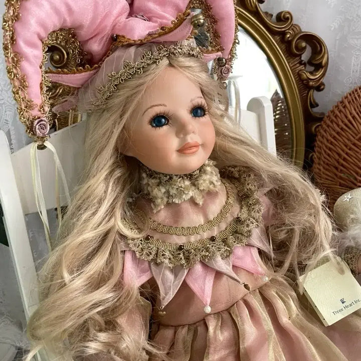 [BUNJANG] Vintage Porcelain Doll 28-inch / 빈티지 포세린인형 28인치