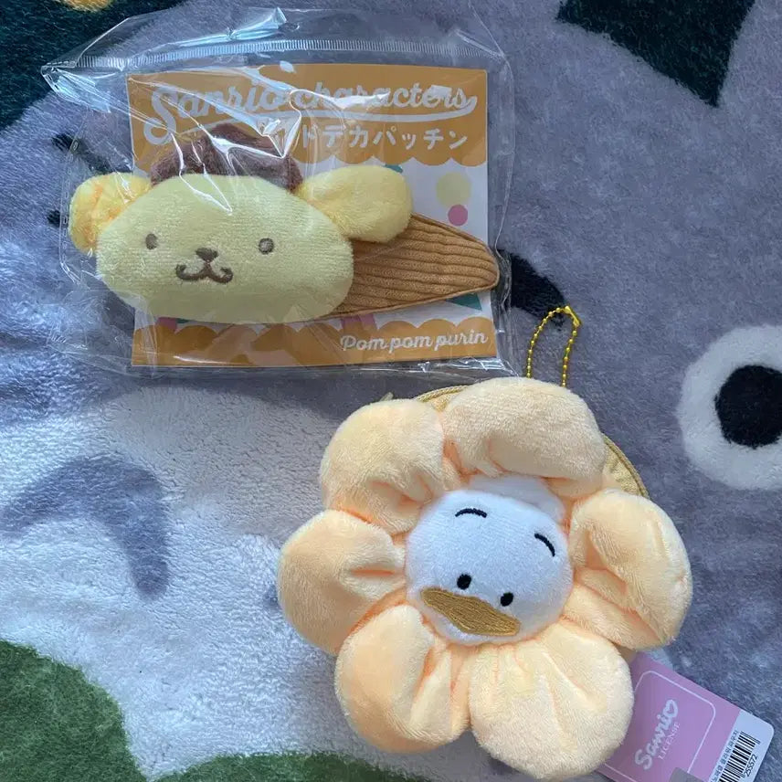 [BUNJANG] Sanrio Pompompurin Large Pouch / 산리오 폼폼푸린 데카파페클 파우치