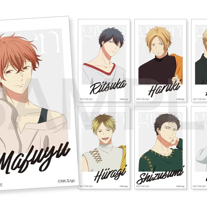 [BUNJANG] Given Noitamina Polaroid Style Photocard - Mafuyu Sato / 기븐 노이타미나 폴라로이드풍 포토카드 - 사토 마후유