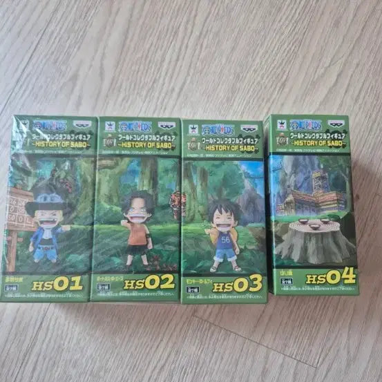 [BUNJANG] One Piece World Collectable Figure (WCF) Set of 4 / 히스토리 오브 월콜 4종류