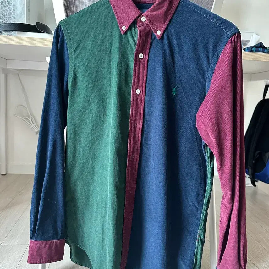[BUNJANG] Polo Ralph Lauren Corduroy Fun Shirt Classic Fit Size S / 폴로 랄프로렌 코듀로이 펀 셔츠 S(클래식핏)