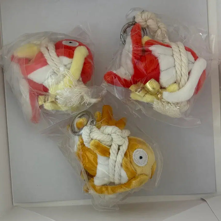 [BUNJANG] Pokemon Metamong Playground Gyarados "Aekmagi" Keyring Set / 포켓몬 팝업 성수 메타몽 놀이터 잉어킹 액막이 키링 세트