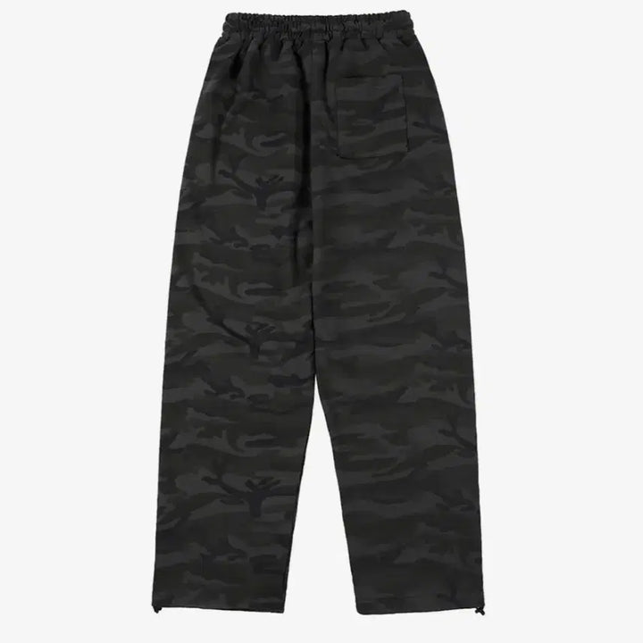 [SOLD OUT] 락케이크 카모 팬츠 메탈 그래픽 팬츠 블랙