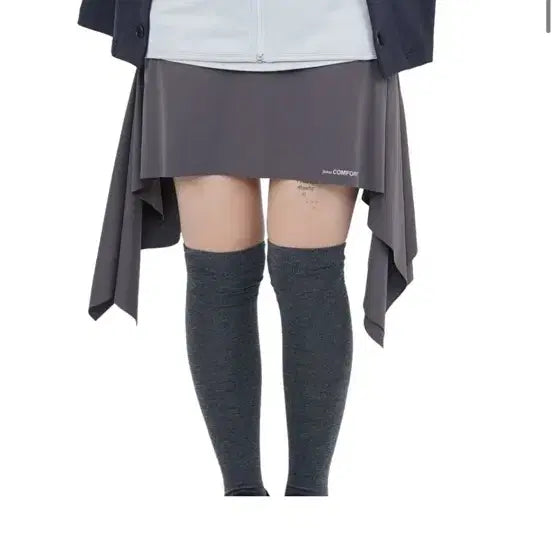 [BUNJANG] Jichoi Comfort 25-003 Flared Skirt - Ash / 지초이컴포트 25-003 Flared Skirt - Ash