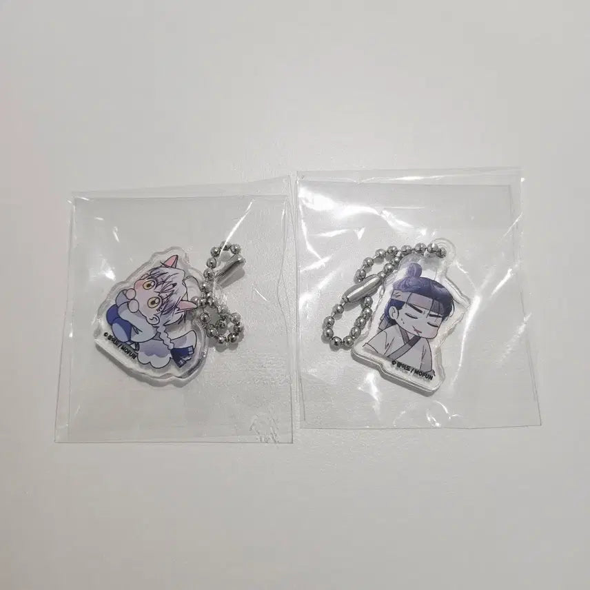 [BUNJANG] Mofun Irrisalrangseureounneo Acrylic Keyring Bundle Set / 모펀 이리사랑스러운너 이사너 아크릴 키링 일괄