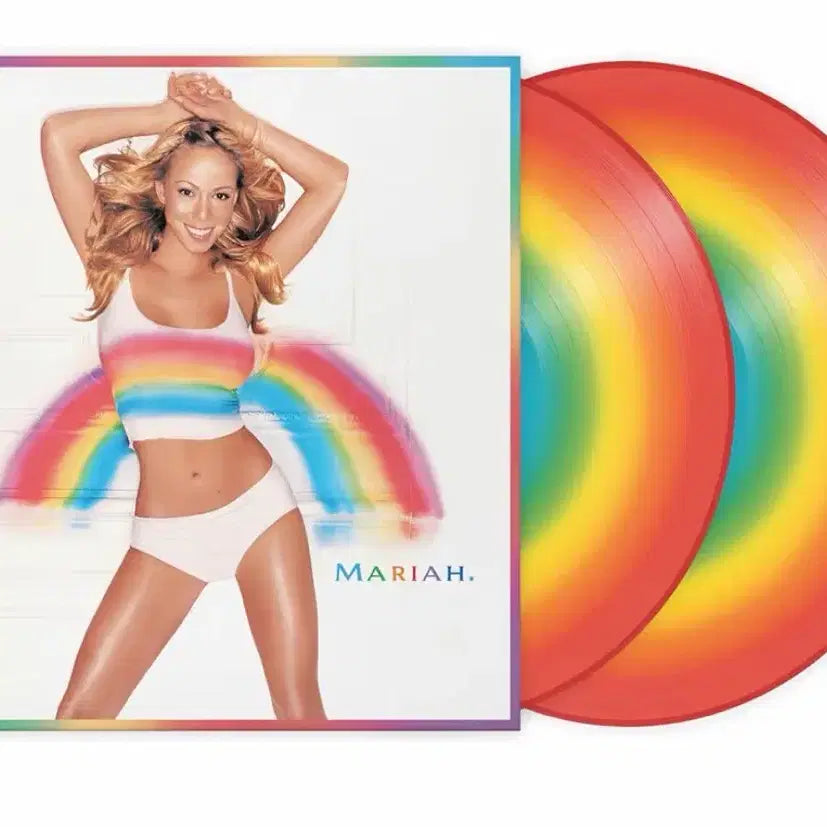 [BUNJANG] Mariah Carey Rainbow 25th Anniversary LP Vinyl / 머라이어 캐리 Rainbow 레인보우 LP 바이닐