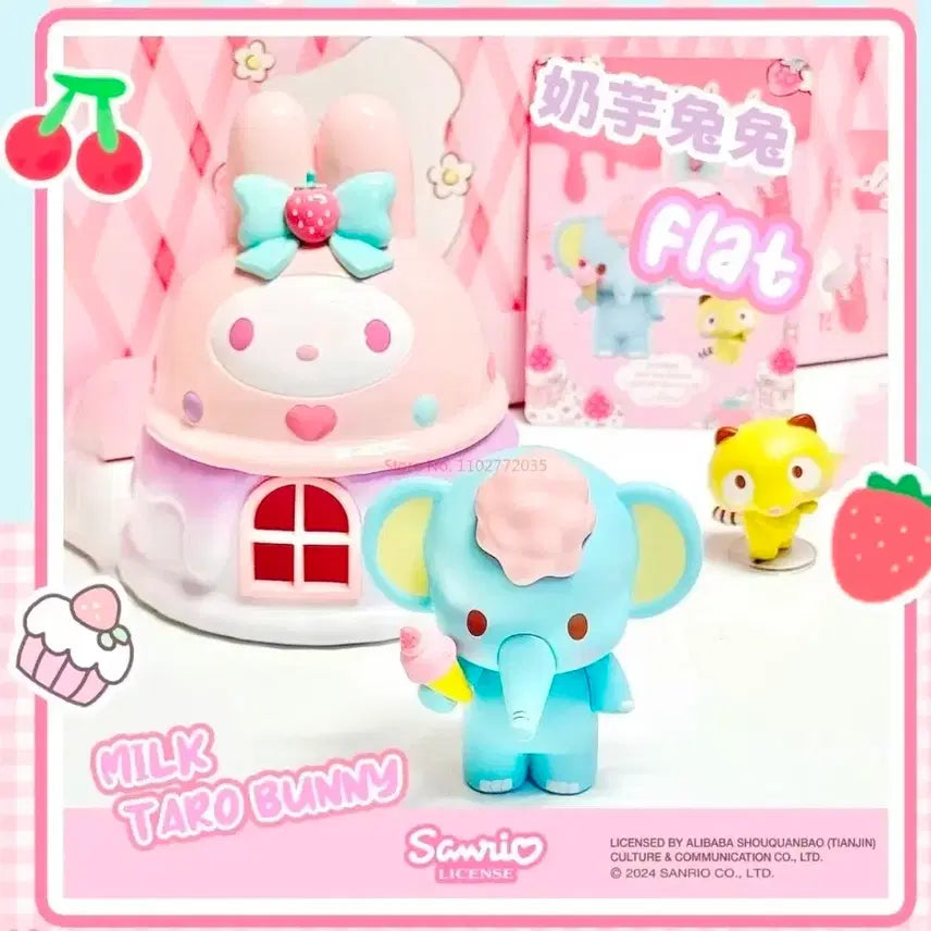 [BUNJANG] Sanrio My Melody Cake Figure Bundle Set / 산리오 미니소  플레이하우스  마이멜로디  케이크 피규어 일괄