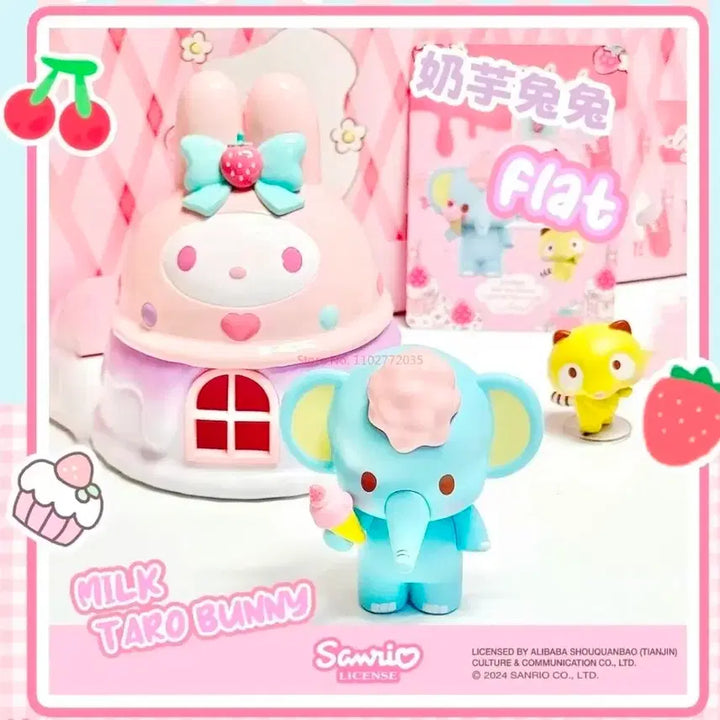 [BUNJANG] Sanrio My Melody Cake Figure Bundle Set / 산리오 미니소  플레이하우스  마이멜로디  케이크 피규어 일괄