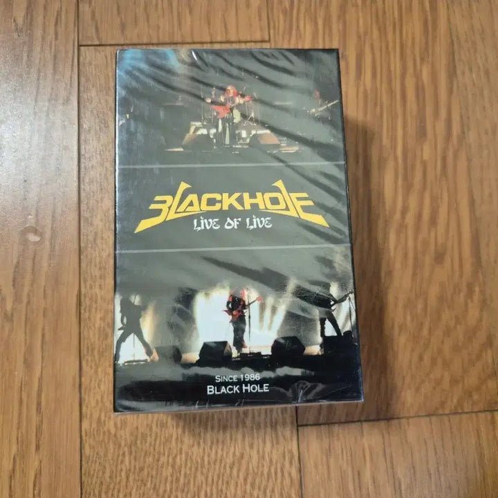 [BUNJANG] Black Hole Live of Live Cassette Tape (Sealed) / (미개봉 카세트)블랙홀 라이브 오브 라이브 카세트테이프