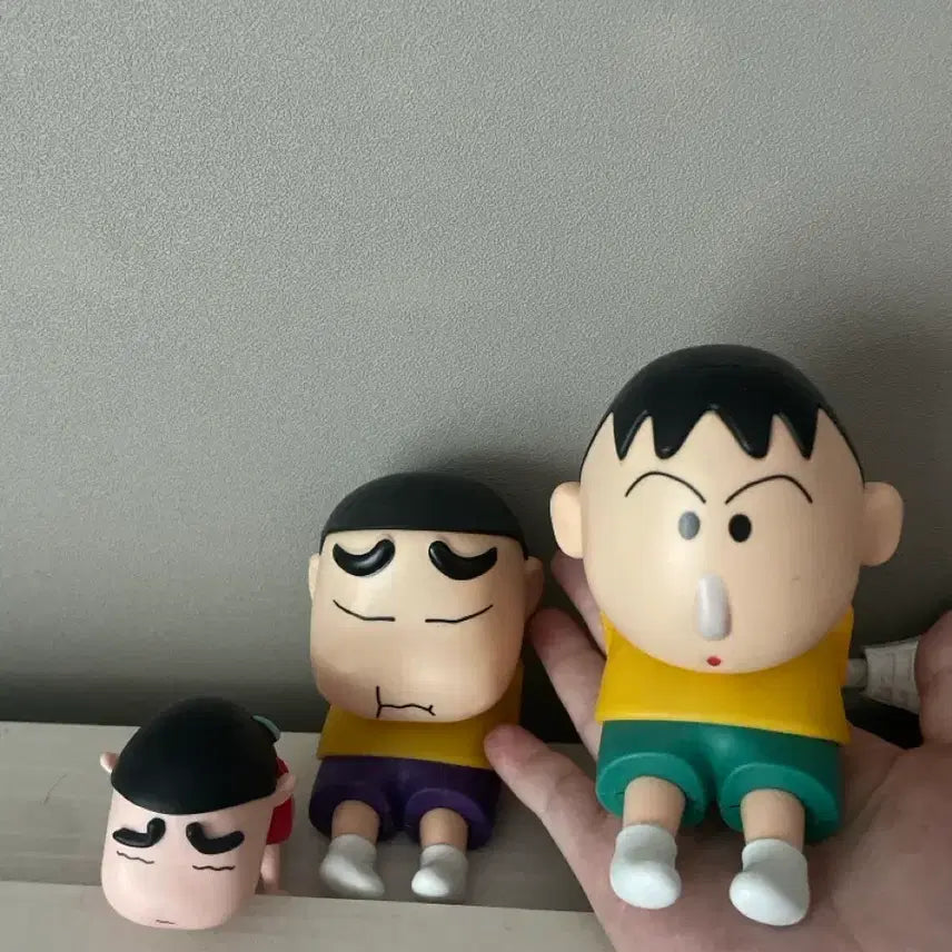 [BUNJANG] Crayon Shin-chan Action Figure Set (3 Types) / 짱구는 못말려 짱구 피규어 3종