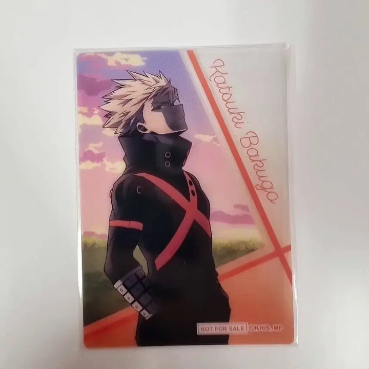 [BUNJANG] My Hero Academia Bakugo Clear Card / 히로아카 바쿠고 카드 로프트 플라자 지류 투명 포카 굿즈 나히아