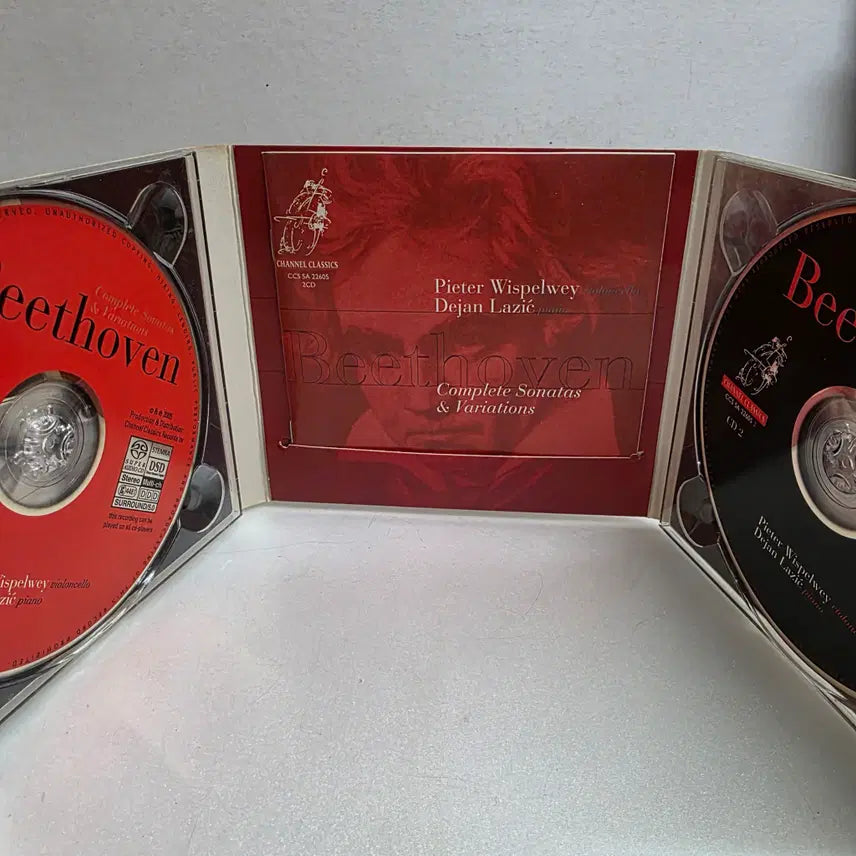 [BUNJANG] Beethoven Cello Sonatas Complete Works 2CD / Beethoven Compete 베토벤 첼로 소나타 전집  2CD