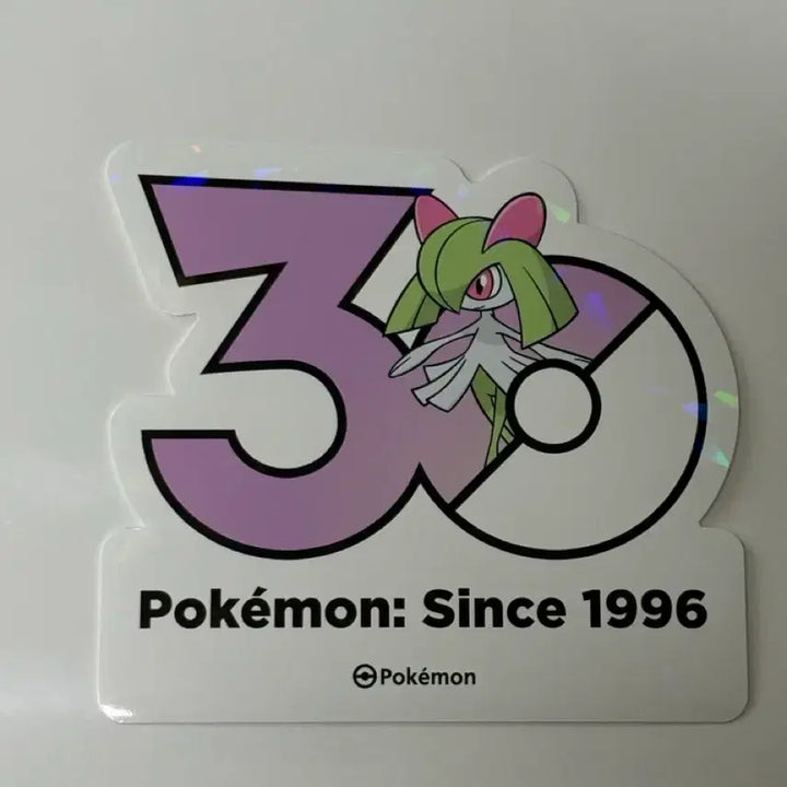 [BUNJANG] Pokemon 30th Anniversary Kilian Sticker (Korea Exclusive) / (한국한정) 포켓몬 30주년 스티커 킬리아