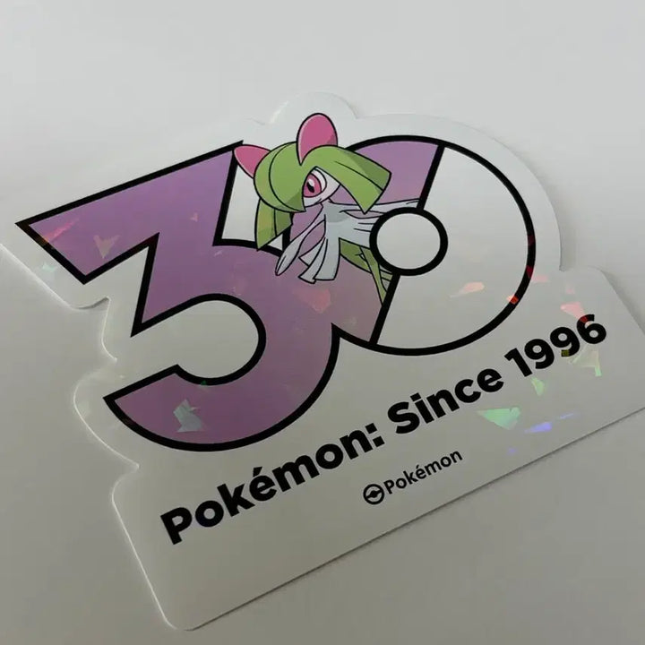 [BUNJANG] Pokemon 30th Anniversary Kilian Sticker (Korea Exclusive) / (한국한정) 포켓몬 30주년 스티커 킬리아