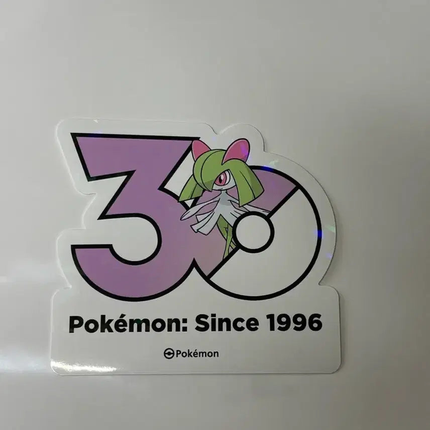 [BUNJANG] Pokemon 30th Anniversary Kilian Sticker (Korea Exclusive) / (한국한정) 포켓몬 30주년 스티커 킬리아