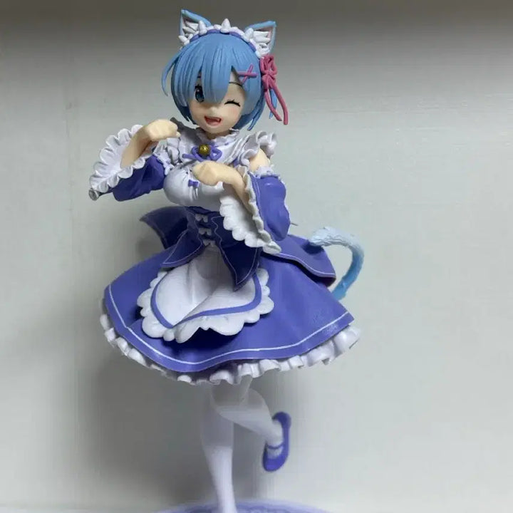 [BUNJANG] Re:Zero Rem Cat Ear Ver. Figure / Re: 제로부터 렘 고양이 귀 Ver. 피규어 미소녀 피규어